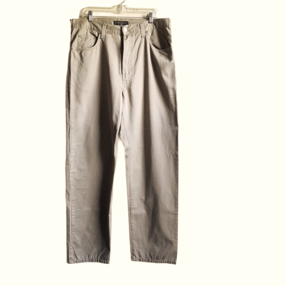 Banana Republic "Laredo" Tan Denim Pants Waist 38L Inseam 33”